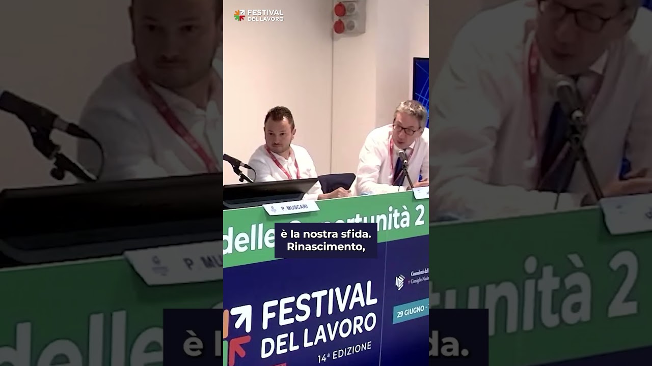 Luca Cefisi: Perché tecnica e valori devono restare uniti | Festival del Lavoro 2023