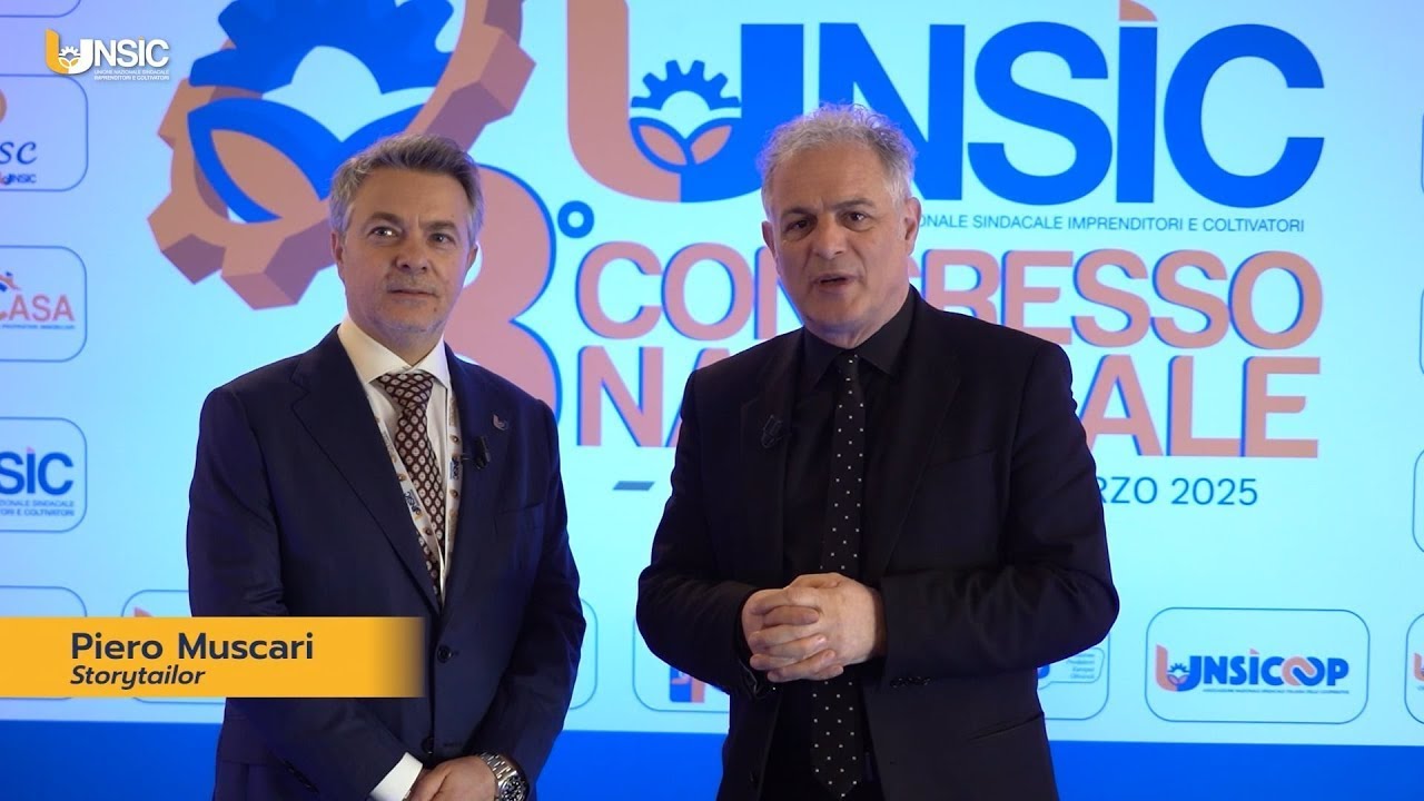 Domenico Mamone: intervista backdrop al Congresso UNSIC 2025