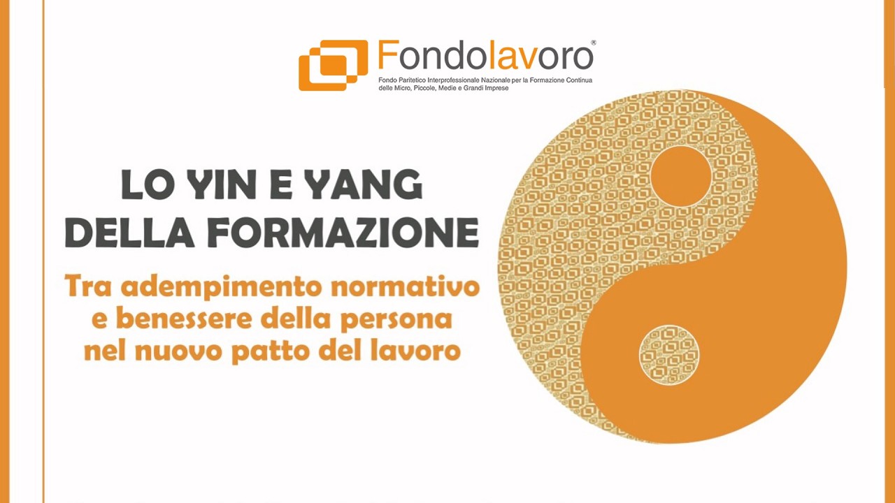 Lo Yin e lo Yang della formazione | Fondolavoro al Festival del Lavoro 2026