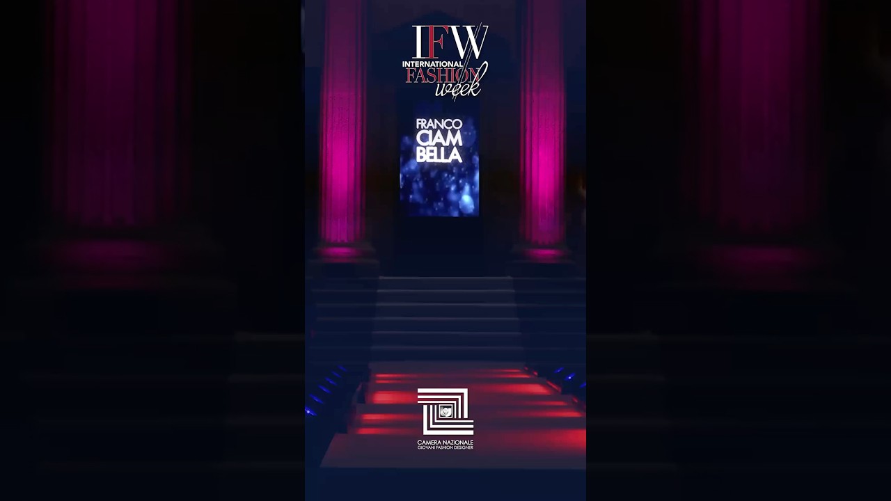 Franco Ciambella riceve il Golden Muse Award all'International Fashion Week 2026