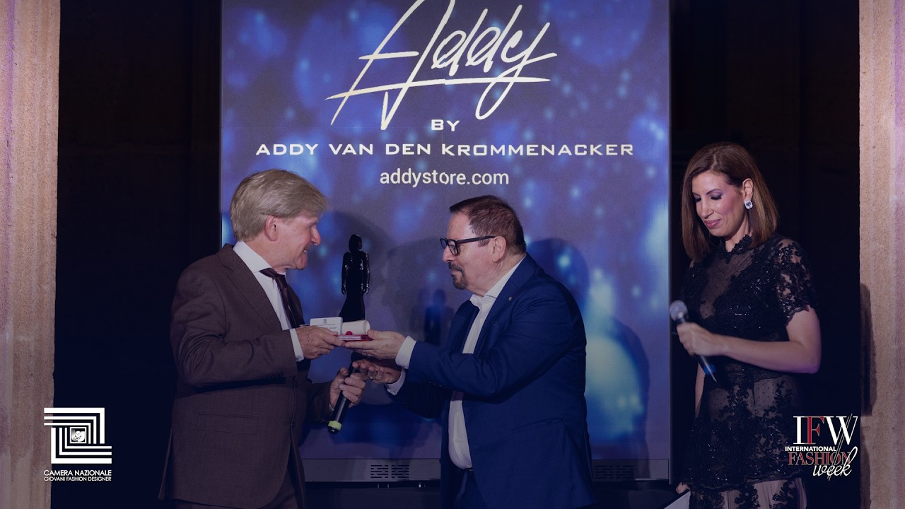 Addy van den Krommenacker all'International Fashion Week: “Da commesso a stilista delle principesse”
